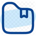 Ordner Favoriten Lesezeichen Lesezeichen Ordner Symbol
