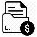 Finanzordner Finanzdatei Buchhaltung Symbol