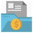Finanzordner Dateiablage Datenablage Symbol