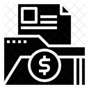 Finanzordner Dateiablage Datenablage Symbol