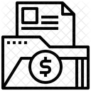 Finanzordner Dateiablage Datenablage Symbol