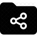 Ordner teilen  Symbol