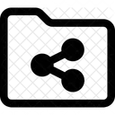 Ordner teilen  Symbol