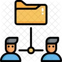Ordner Freigeben Datei Freigeben Ordner Freigeben Symbol