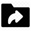 Ordner teilen  Symbol