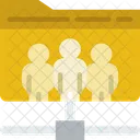 Ordner teilen  Symbol