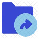 Ordner teilen  Symbol