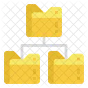 Ordner teilen  Symbol