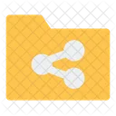 Ordner teilen  Symbol