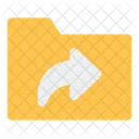 Ordner teilen  Symbol