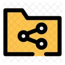 Ordner teilen  Symbol