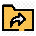 Ordner teilen  Symbol