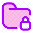 Ordner gesperrt  Symbol