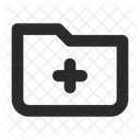Ordner Hinzufugen Datei Dokument Symbol