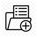 Hinzufugen Ordner Erstellen Symbol