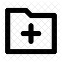 Hinzufugen Ordner Plus Symbol