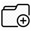 Ordner Hinzufugen Hinzufugen Datei Symbol