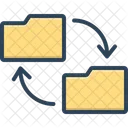 Integrieren Installieren Ordner Symbol