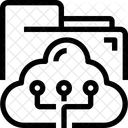 Ordner Synchronisieren Netzwerk Symbol