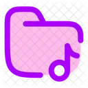 Ordner Musik  Symbol