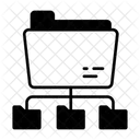 Ordner Netzwerk  Symbol
