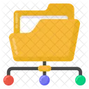 Ordner Netzwerk  Symbol
