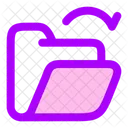 Ordner öffnen  Symbol