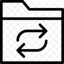 Synchronisieren Ordner Aktualisieren Symbol