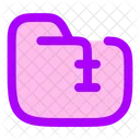 Ordner zip  Symbol