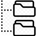 Ordner Baum Hierarchie Symbol