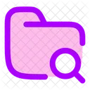 Ordnersuche  Symbol