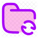 Ordnersynchronisierung  Symbol