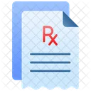 Prescription Instruction Rx Icon