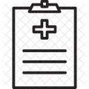 Ordonnance Medecine Tableau Icon