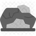 Ore Stone Silver Icon