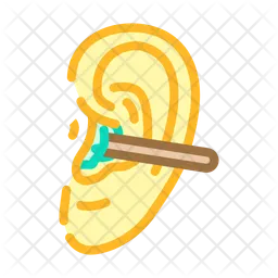 Pelo de oreja  Icono