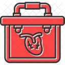Organ Donation Container Deliver Icon
