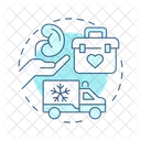 Organ transport  Icon