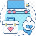 Organ Transporter Donor Icon