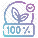 Organic Nature 100 Percent Icon
