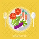 Organic Food Agriculture Icon