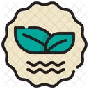 Organic Badge  Symbol