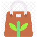 Organic Bag Zero Waste Ecology And Environment Icon