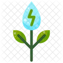 Organic Biofuel Plant Icon
