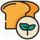Organic Bread  Symbol