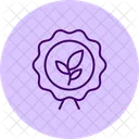 Organic Certification Stamp Organic Certification Icon