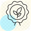 Organic Certification Stamp Organic Certification Icon