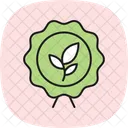 Organic Certification Stamp Organic Certification Icon