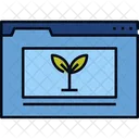 Organic Content Content Writing Organic Material Icon