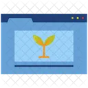 Organic Content Content Writing Organic Material Icon